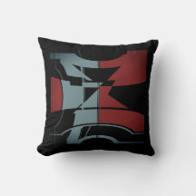 Design Geométrico Curvo Azul-Chato Azul Curvo