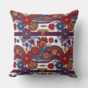 Almofada Design inspirado no tapete sérvio de Pirot 8