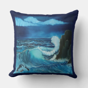 Almofada design "Mar de Poder".