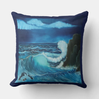 Almofada design "Mar de Poder".