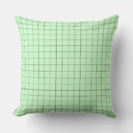 Almofada Design Modern Lignes Tartan Pastel Colors Travesse