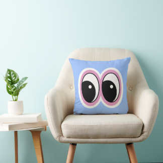Almofada Design Olhos Azuis 16x16