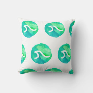 Almofada Design Onda Verde