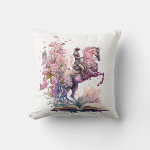 Almofada Design para Amantes de Livros de Fantasia