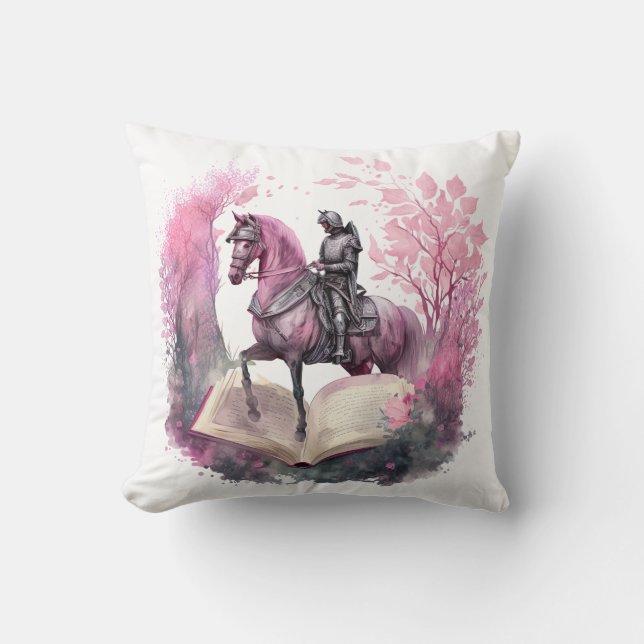 Almofada Design para Amantes de Livros de Fantasia (Frente)