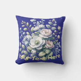 Almofada design personalizado azul