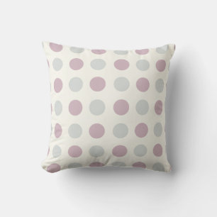 Almofada Design Retro Bolinhas Roxo