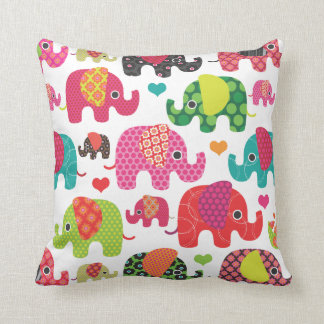 Almofada Design retro bonito de india do teste padrão do