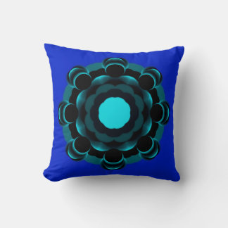 Almofada Design Teal-ish Mandala ~ 7.25.24.2