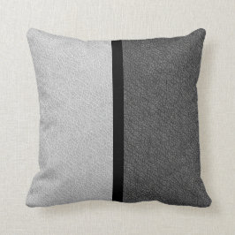 Almofada Design Textured tom do contemporâneo 2 com listra
