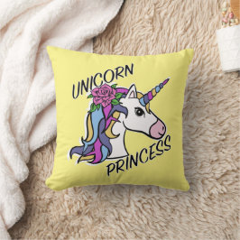 Almofada Design Unicorn Princess - Travesseiro decorativo 1