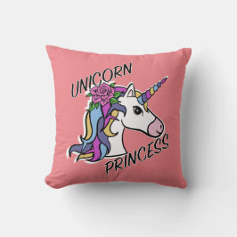 Almofada Design Unicorn Princess - Travesseiro decorativo 1