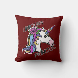 Almofada Design Unicorn Princess - Travesseiro decorativo 1