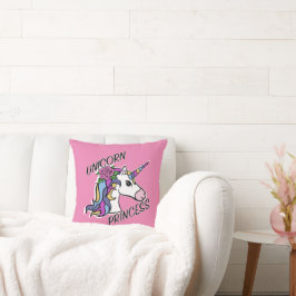 Almofada Design Unicorn Princess - Travesseiro decorativo 1