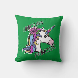 Almofada Design Unicorn Princess - Travesseiro decorativo 1