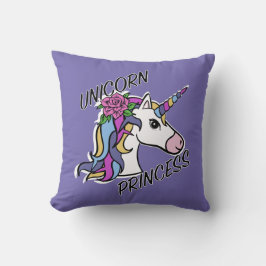 Almofada Design Unicorn Princess - Travesseiro decorativo 1