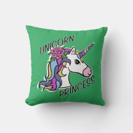 Almofada Design Unicorn Princess - Travesseiro decorativo 1