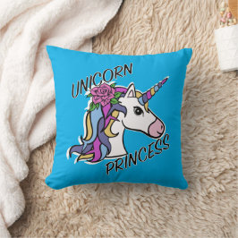 Almofada Design Unicorn Princess - Travesseiro decorativo 1