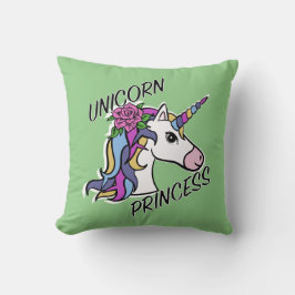 Almofada Design Unicorn Princess - Travesseiro decorativo 1