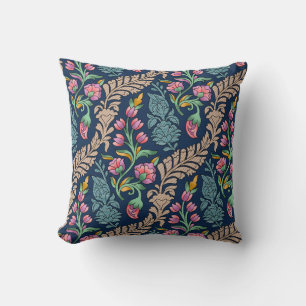 Almofada Designação do Mughal Tradicional,padrão,flora