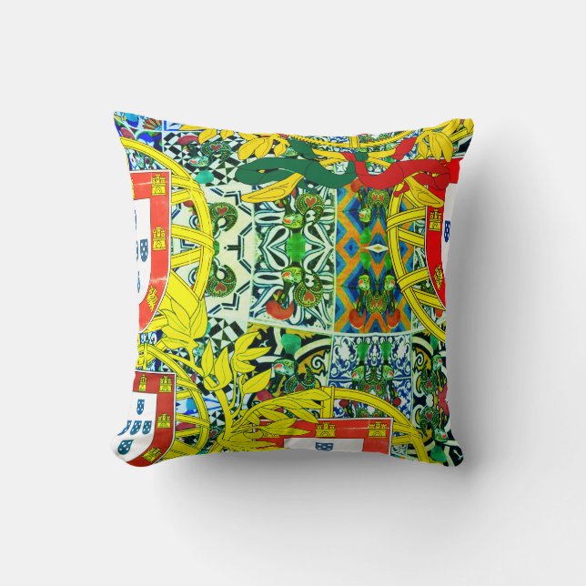 Almofada Designs portuguesas (Frente)