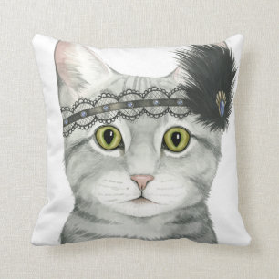 Almofada Desligar Cat  Bejwelt Com rendas