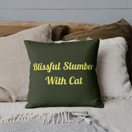 Almofada Deslizante Feliz Com Gato Personalizado De Pet Ver