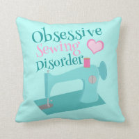 Desordem Sewing obsessiva da costureira bonito