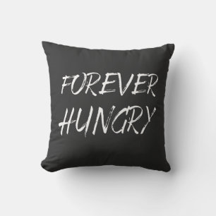 Almofada desperdício de comidas com fome
