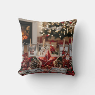 Almofada "Destaque Quente e Na moda de Natal"