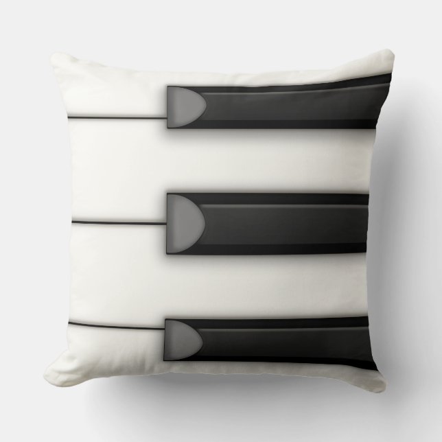 Almofada Detalhe de Chaves Piano Grandes (Frente)