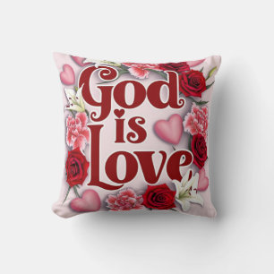Almofada Deus é amor