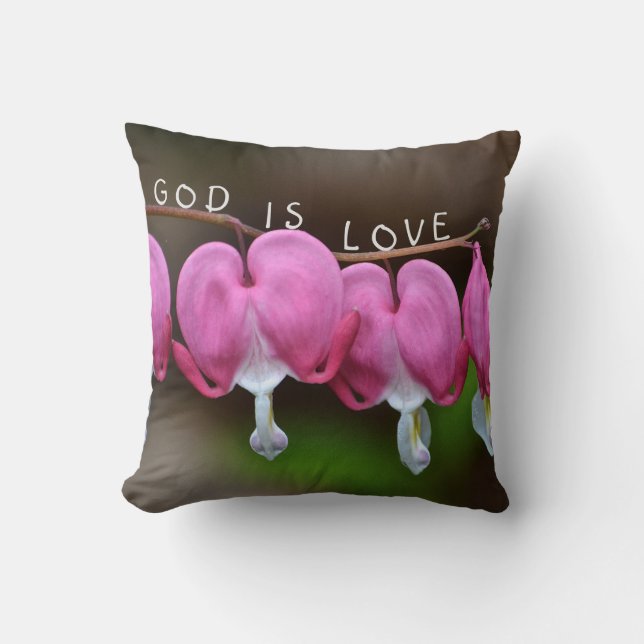 Almofada Deus é coração de amor (Frente)