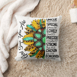 Almofada Deus Religioso diz que você é...