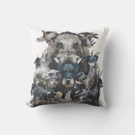 Almofada Deutscher Jagdterrier Square Wall Coffee Mu
