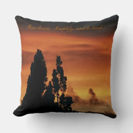 Almofada Devagar, Simplifique, amd seja gentil......