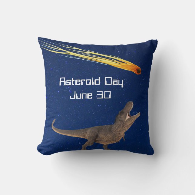 Almofada Dia Asteroide 30 de junho (Frente)