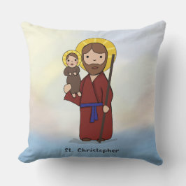 Almofada Dia da Festa de São Cristóvão Santo