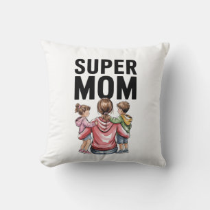 Almofada Dia da Mãe de 2025: Super Mãe