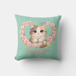 Almofada Dia das Mães Gata Mãe