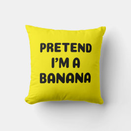 Almofada Dia de as Bruxas engraçado - Fingir que sou uma Ba