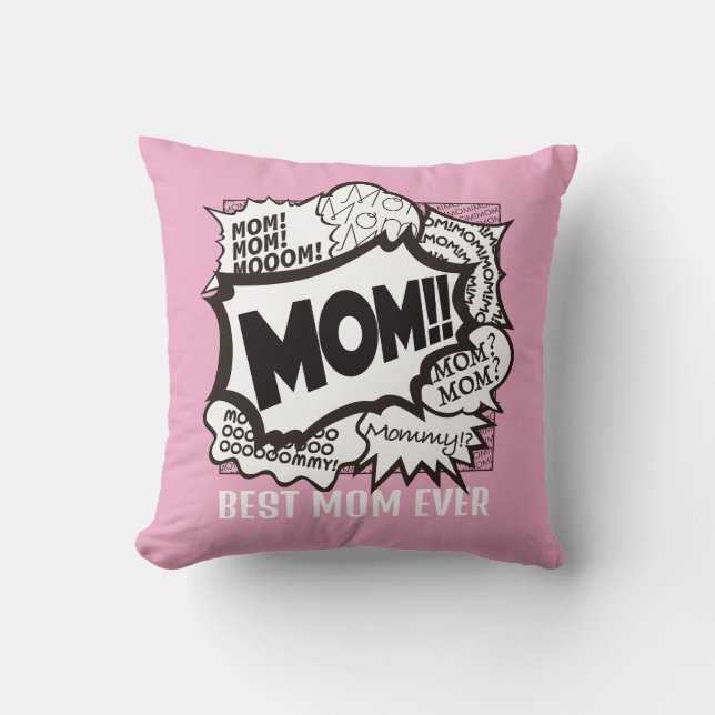 Almofada Dia de as mães engraçado (Frente)