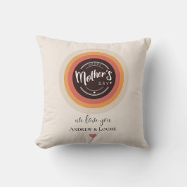 Almofada Dia de as mães Feliz