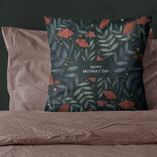Almofada Dia de as mães mágico de jardim de vindima
