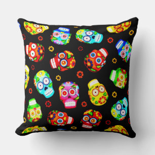 Almofada Dia De Los Muertos