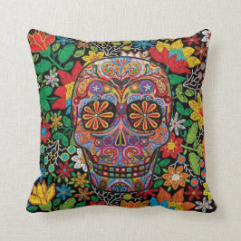 Almofada Dia de Los Muertos