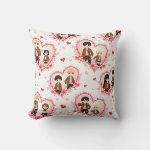 ALMOFADA DIA DE OS NAMORADOS ANIME CUSHION