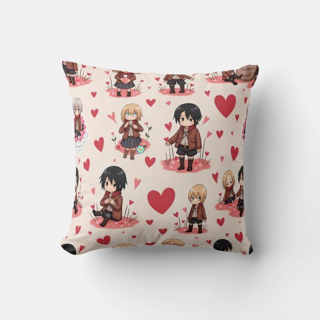 ALMOFADA DIA DE OS NAMORADOS ANIME CUSHION (Frente)
