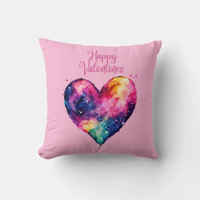 Almofada Dia de os namorados cardíaco (Frente)