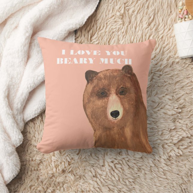 Almofada Dia de os namorados Eu Te Amo Muito (Cobertor)